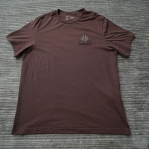 5.11 Tactical T Shirt Men Brown Short Sleeve Crew Cotton Poly Spider Tee XL